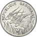 Coin, Gabon, 100 Francs, 1985