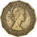 Coin, Great Britain, 3 Pence, 1957