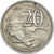 Monnaie, Australie, 20 Cents, 1973