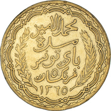 Moneta, Tunisia, 5 Francs, 1946