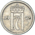 Monnaie, Norvège, 25 Öre, 1952