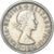 Moneda, Gran Bretaña, 6 Pence, 1955