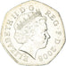 Moneta, Wielka Brytania, 50 Pence, 2008