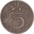 Moneda, Países Bajos, 5 Cents, 1951