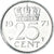 Monnaie, Pays-Bas, 25 Cents, 1971