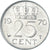 Moneda, Países Bajos, 25 Cents, 1970