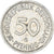 Moneda, Alemania, 50 Pfennig, 1989