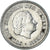 Munten, Nederland, 25 Cents, 1957
