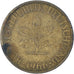 Moneda, Alemania, 10 Pfennig, 1966