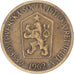 Münze, Tschechoslowakei, Koruna, 1962