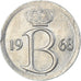 Coin, Belgium, 25 Centimes, 1968