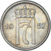 Moneta, Norvegia, 10 Öre, 1952