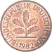 Moeda, Alemanha, 2 Pfennig, 1982