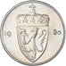 Moneda, Noruega, 50 Öre, 1980