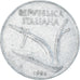 Coin, Italy, 10 Lire, 1966