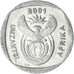 Moeda, África do Sul, 2 Rand, 2001