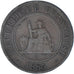 Coin, FRENCH INDO-CHINA, Cent, 1885