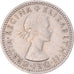Monnaie, Grande-Bretagne, 6 Pence, 1958