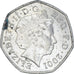 Moneda, Gran Bretaña, 50 Pence, 2001