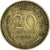 Moneda, Francia, 20 Centimes, 1968