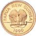 Moneda, Guinea, 2 Toea, 1990