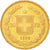 SWITZERLAND, 20 Francs, 1896, Bern, KM #31.3, AU(50-53), Gold, 6.46