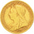 Gran Bretagna, Victoria, 1/2 Sovereign, 1898, BB, Oro, KM:784