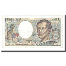 Francia, 200 Francs, 1991, BB, Fayette:70.11, KM:155d