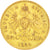 AUSTRIA, 8 Florins-20 Francs, 1884, KM #2269, EF(40-45), Gold, 6.43