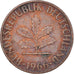 Münze, Bundesrepublik Deutschland, Pfennig, 1966