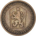 Coin, Czechoslovakia, Haler, 1963