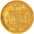 GREAT BRITAIN, 1/2 Sovereign, 1884, KM #735.1, EF(40-45), Gold, 3.97