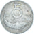 Moeda, Itália, 5 Lire, 1954, VF(30-35), Alumínio