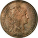 Moneta, Francia, Dupuis, 10 Centimes, 1921, BB+, Bronzo, KM:843, Gadoury:277