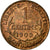 Moneta, Francia, Dupuis, Centime, 1909, SPL-, Bronzo, KM:840, Gadoury:90