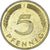 Moneta, GERMANIA - REPUBBLICA FEDERALE, 5 Pfennig, 1995