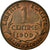 Moneta, Francia, Dupuis, Centime, 1909, SPL-, Bronzo, KM:840, Gadoury:90