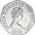 Moneda, Jersey, 50 Pence, 1989