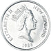 Coin, New Zealand, 5 Cents, 1988