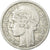 Munten, Frankrijk, Morlon, 2 Francs, 1945, Beaumont le Roger, FR, Aluminium
