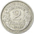 Coin, France, Morlon, 2 Francs, 1945, Beaumont le Roger, VF(20-25), Aluminum