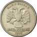 Moneta, Russia, 5 Roubles, 1997, EF(40-45), Miedź-Nikiel powlekany miedzią