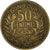 Moneda, Túnez, 50 Centimes, Undated