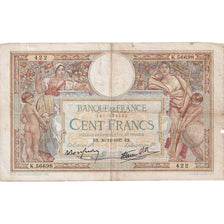 Frankrijk, 100 Francs, Luc Olivier Merson, 1937, K.56698, TTB, Fayette:25.7