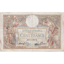 Francia, 100 Francs, Luc Olivier Merson, 1938, F.62420, MBC, Fayette:25.34