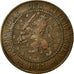 Munten, Nederland, William III, 2-1/2 Cent, 1877, ZF+, Bronze, KM:108.1