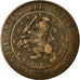 Munten, Nederland, William III, 2-1/2 Cent, 1880, ZF, Bronze, KM:108.1