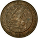 Monnaie, Pays-Bas, William III, 2-1/2 Cent, 1886, SUP, Bronze, KM:108.1