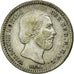 Munten, Nederland, William III, 5 Cents, 1869, ZF, Zilver, KM:91