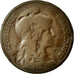 Monnaie, France, Dupuis, 5 Centimes, 900, Paris, B+, Bronze, KM:842, Gadoury:165